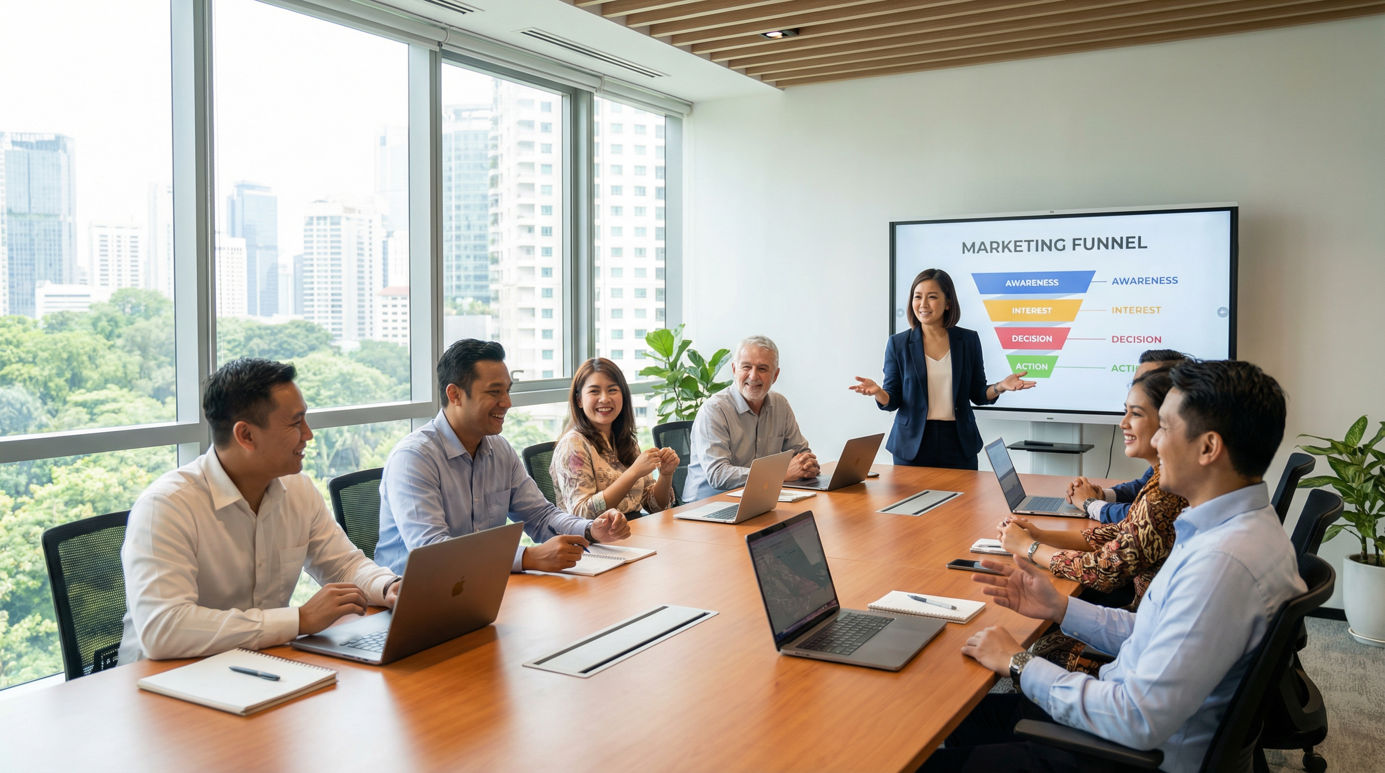 Corporate training workshop